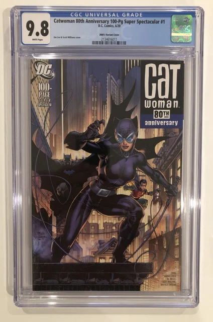 Catwoman 80th Anniversary 100-Pg Super Spectacular #1 CGC 9.8 Jim Lee variant