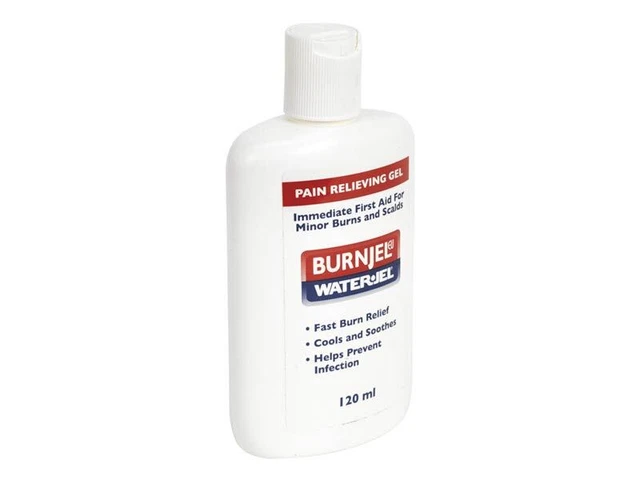 Sealey Pain Relieving Burn Gel 120ml Soothing Cooling Minor Scalds SBK12