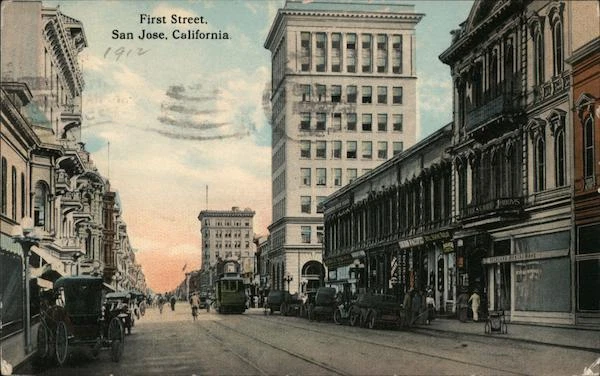 1912 San Jose,CA First Street Santa Clara County California Pacific Novelty Co.