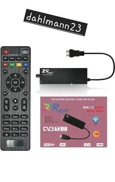 I-Can DVB-T2 HDMI Stick T406 - Digitaler TV Receiver Mit USB-Player