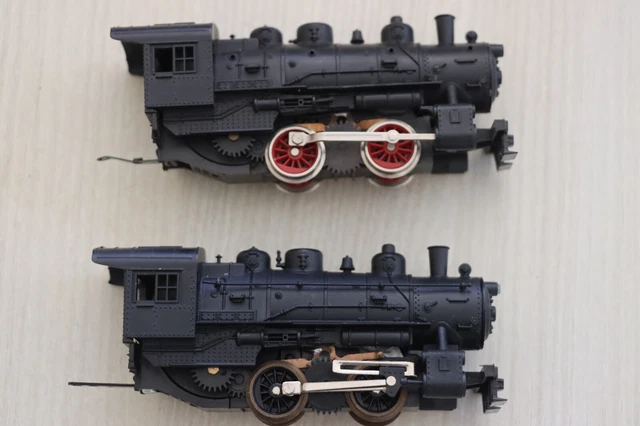 Lot De 4 Locomotives Diesel – 3 Lima + 1 Sans Marque – Occasion Bleues
