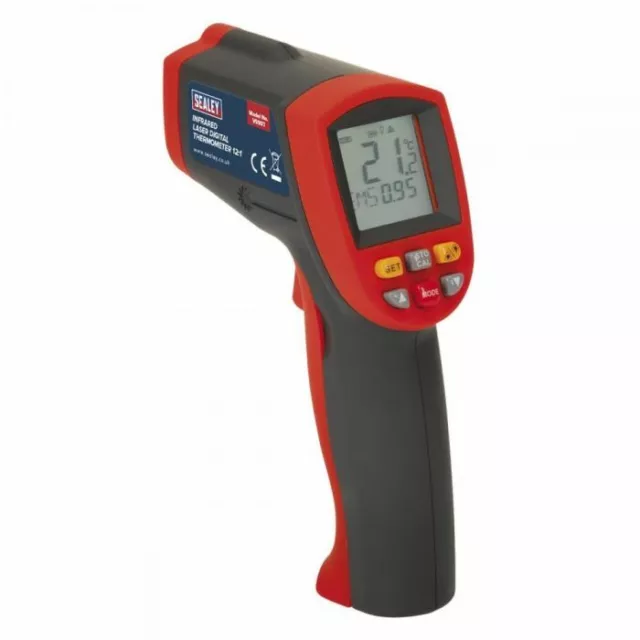 Sealey Infrared Laser Digital Thermometer 12:1 - VS907     *LAST OF STOCK*