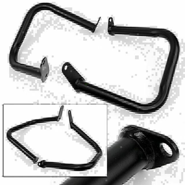 Paracadute Motor-Guard per Vstar Yamaha/400/650 Dragstar Classic Custom nero