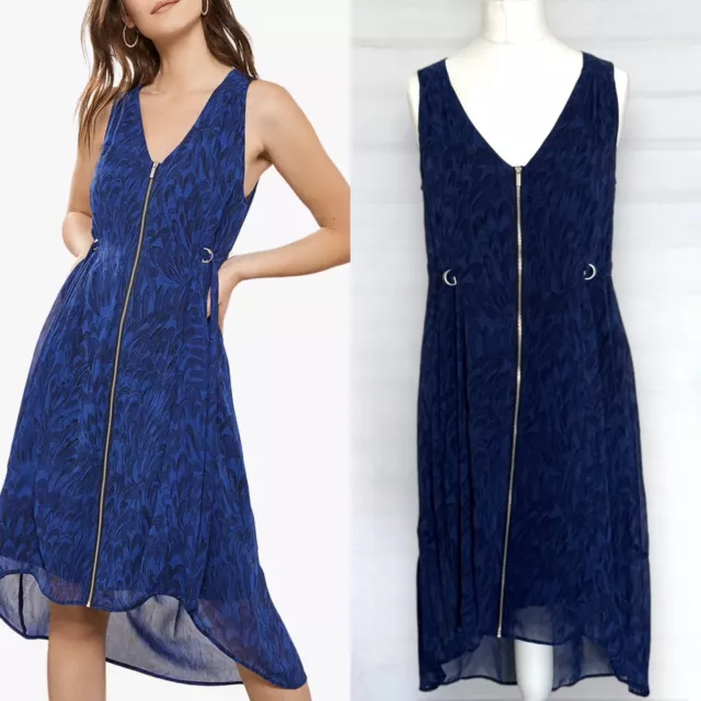 Mint velvet 2025 navy cocoon dress