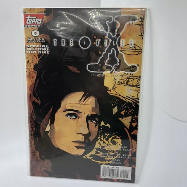 The X-Files Special Collectors #0C Topps Comic Book 1996 - Great condition