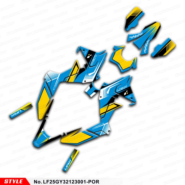 DIRT BIKE CUSTOM Vinyl Sticker Decal Graphics for LIFAN LF250GY3 2021