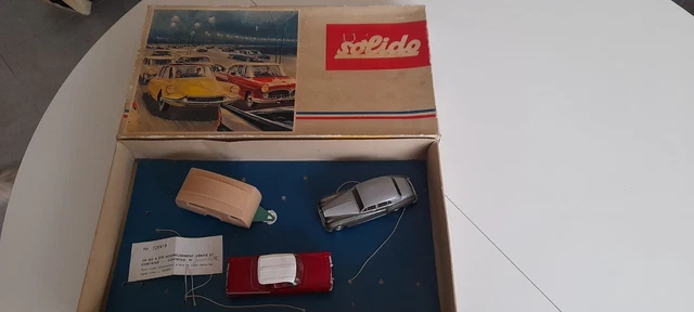 Jouet Ancien Solido – Alfa Romeo Cabriolet Démontable – Junior 2 – France