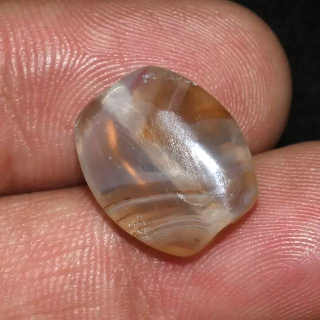 Original Ancient Greco Bactrian Banded Agate Stone Bead Dzi EST 1500+ Years