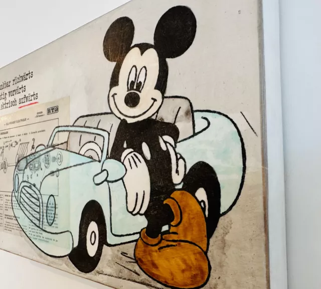 Jan M. Petersen Mickey elektrisch handgefertigt Objektkunst Geschenk Unikat 2