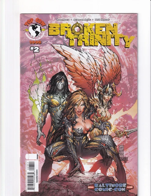 Broken Trinity (Top Cow 2008) #2 VF Marc Silvestri Baltimore Comic Con Variant
