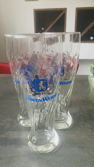 5 Bicchieri Da birra vintage