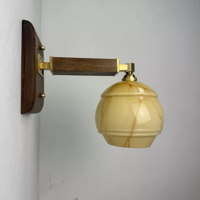 Ancienne Applique Art Deco  Old French Lamp