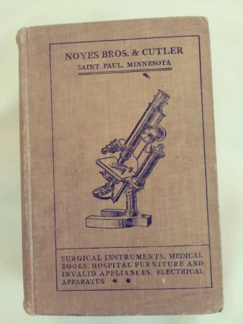 Surgical And Dental Instruments Catalog Noyes Bros. & Cutler circa 1898 4th ed
