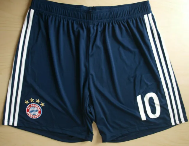adidas FC Bayern München ROBBEN Home Shorts Neu mit Etikett kurze Hose Trikot