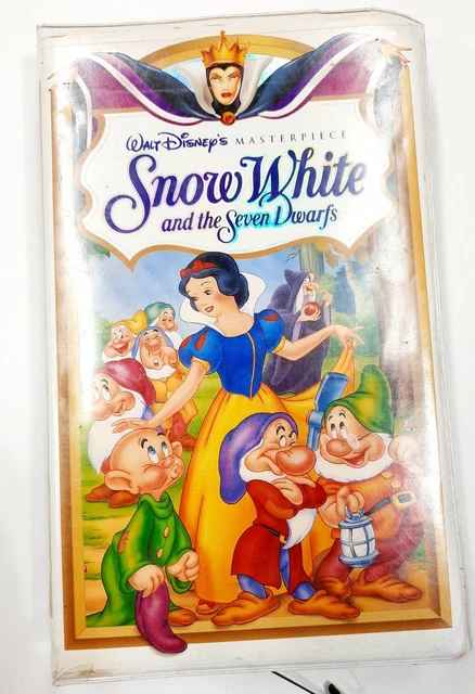 Snow White and the Seven Dwarfs (VHS, 1994) Walt Disney's Masterpiece Collection