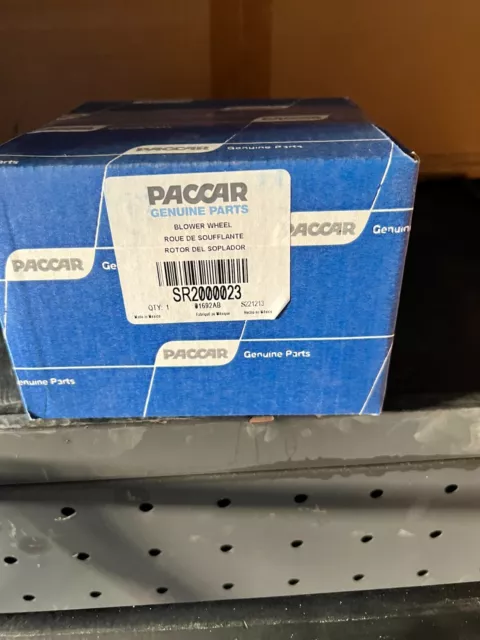 Genuine New Oem Paccar Blower Motor Wheels Sr2000023