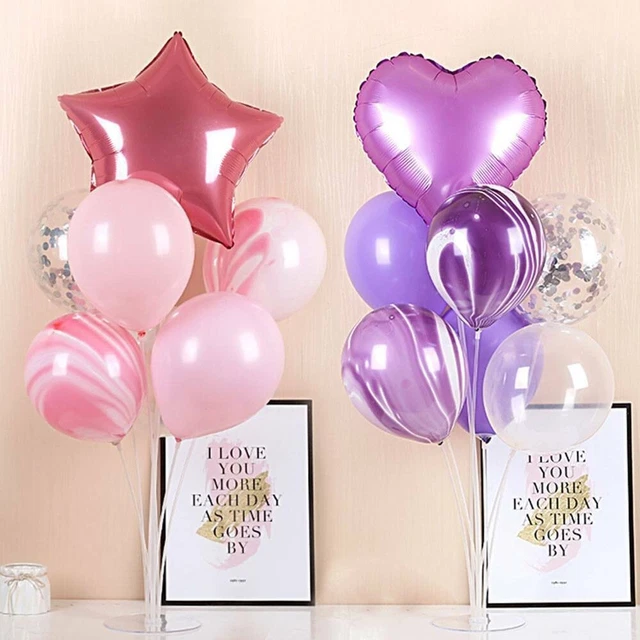 Set Table Balloon Stand for Graduation/Wedding Birthday BabyShower Party Decor