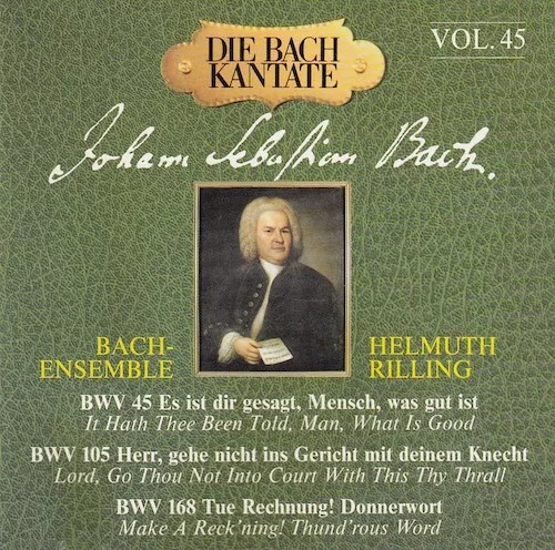 J.S. Bach - Die Bach-Kantate Vol. 45 - CD -