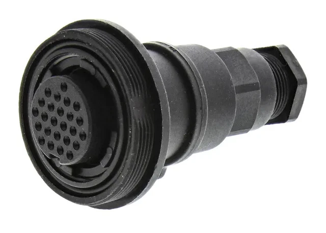 BULGIN CABLE MOUNT CONNECTOR 1A 50VAC/DC 25-Contacts Socket, Female ...