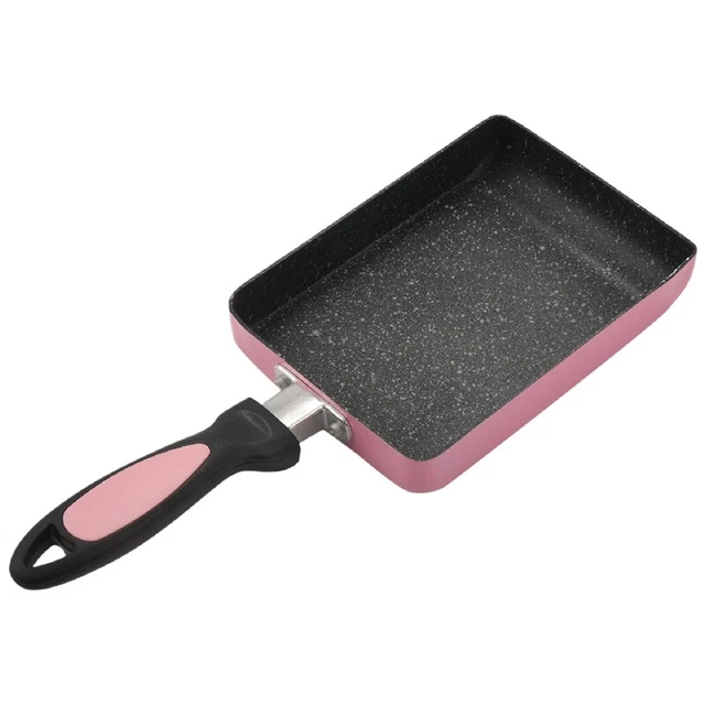 Padella omelette giapponese Tamagoyaki, padella per uova quadrata antiaderente per MaN3J4