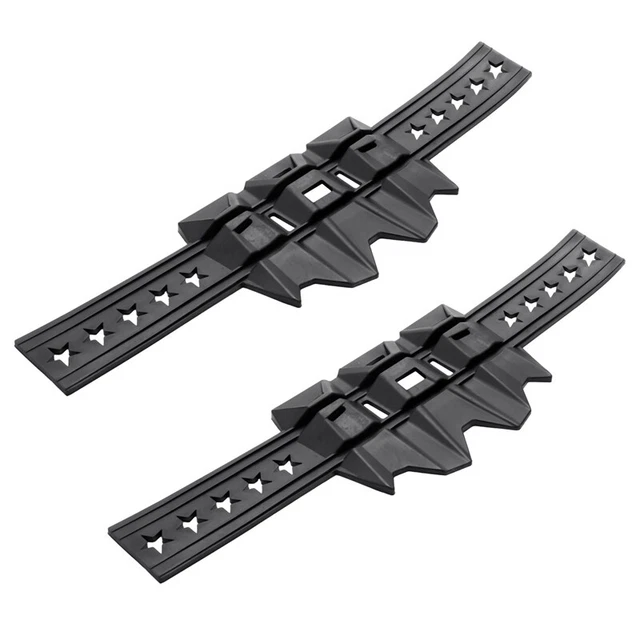 2X Silenziatore di Scarico Moto Universale Protezione Anticaduta-Silenziato7732