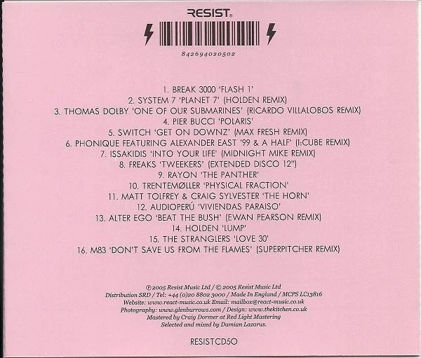 DAMIAN LAZARUS BUGGED Out Présente Suck My Deck CD UK Resist Music 2005 ...