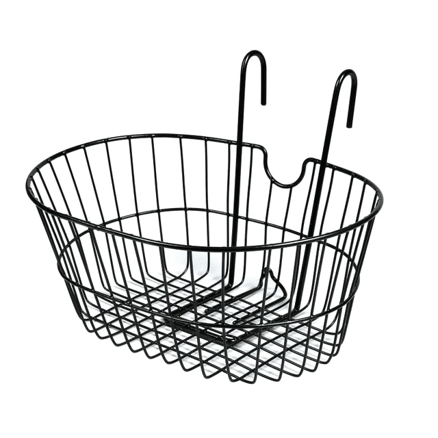Panier Vélo Avant Tuckernut Oval – Nantucket, Osier Gris (Bon état, Sans Sangles)