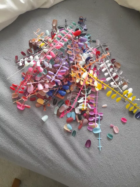 Colourful False Nails Joblot