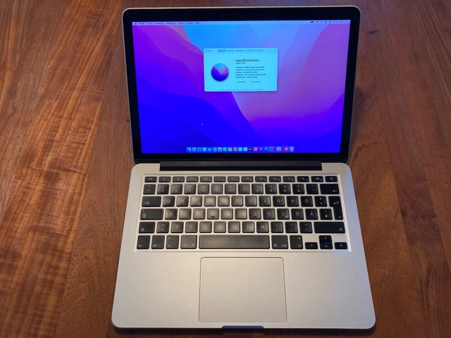 MacBook Pro 13" 2015 mit 8GB RAM und 512(!) GB SSD, Batterie neu, in OVP