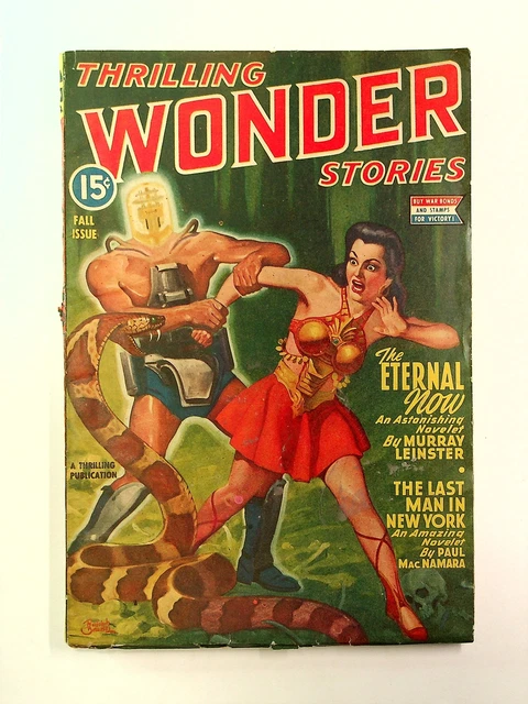 Thrilling Wonder Stories Pulp Nov 1944 Vol. 26 #2 FN- 5.5
