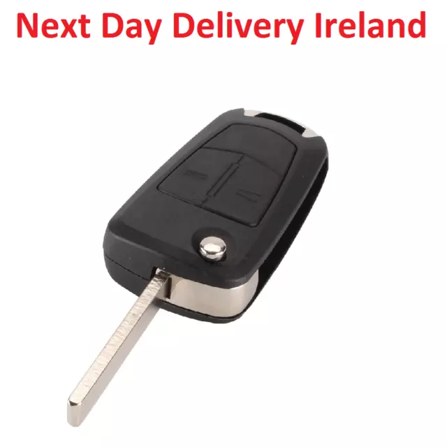 Uncut Replacement Blank Remote Car Fob Key for Vauxhall Opel Corsa Astra Vectra