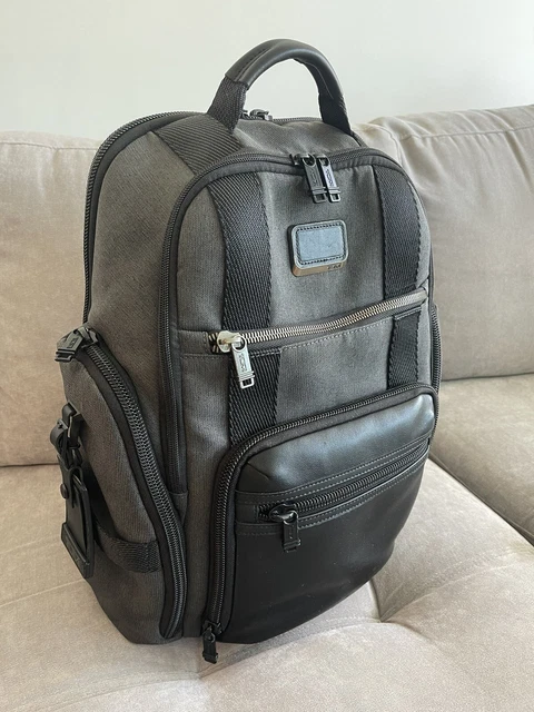 TUMI Alpha Bravo 3 Sheppard Deluxe Backpack  103305 232389 Graphite