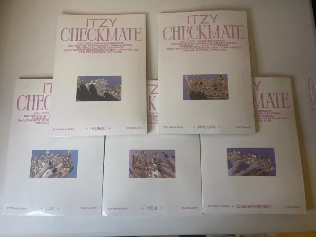 ITZY 5th Mini Album Checkmate Official Photocard Withmuu Lucky Draw Polaroid