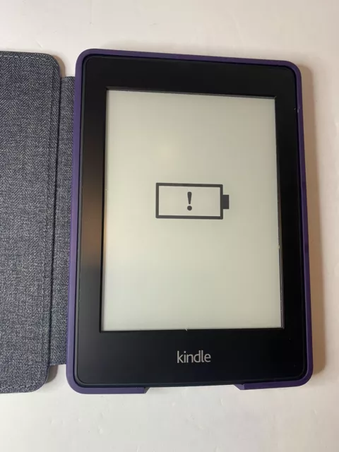 Amazon kindle CE0700 w/purple Book cover No Charger