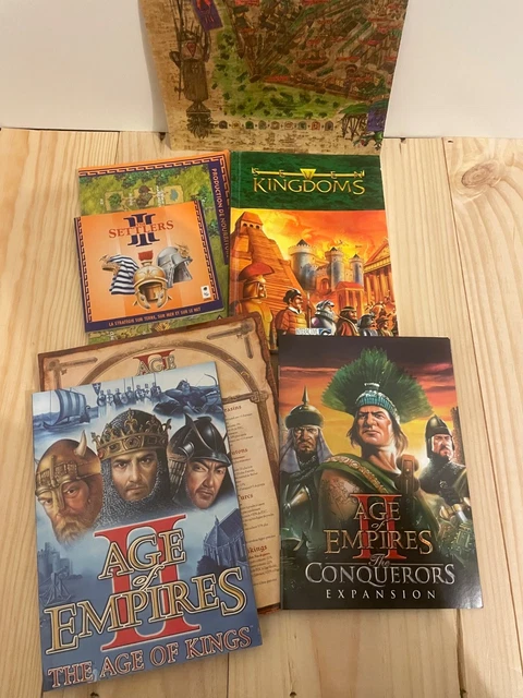 Jeu PC Age Of Empires II - Version Française Rétro - Bon état - Livraison Offerte
