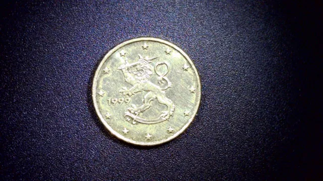 Fehlprägung selten 10 EURO Cent Finnland 1999