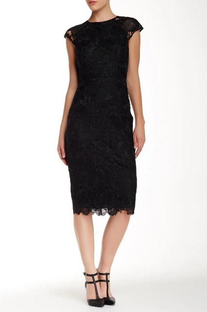 slim fit dress slacks Shop Rowana Fitted Knit Bodice Dress With Ruffle Skirt Black for Women  Online