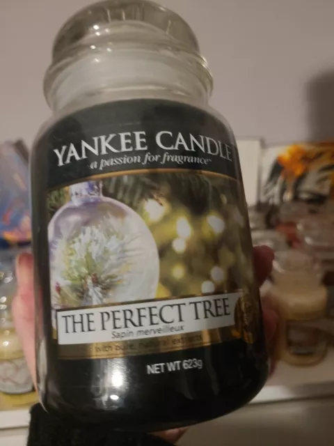 Yankee Candle The Perfect Tree Large Jar Retired Rare VHTF