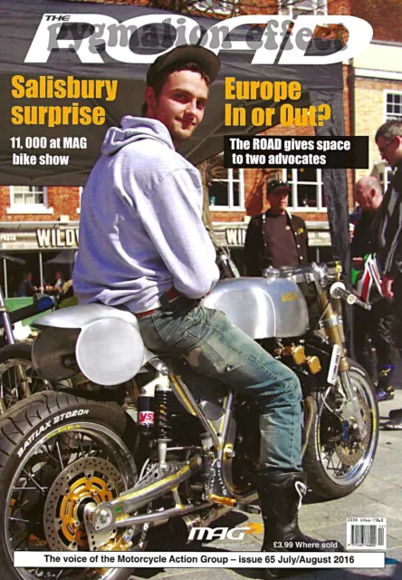 The Road Motorcycle Magazine No.65 MAG The Voice of the Motorcycle Action Group