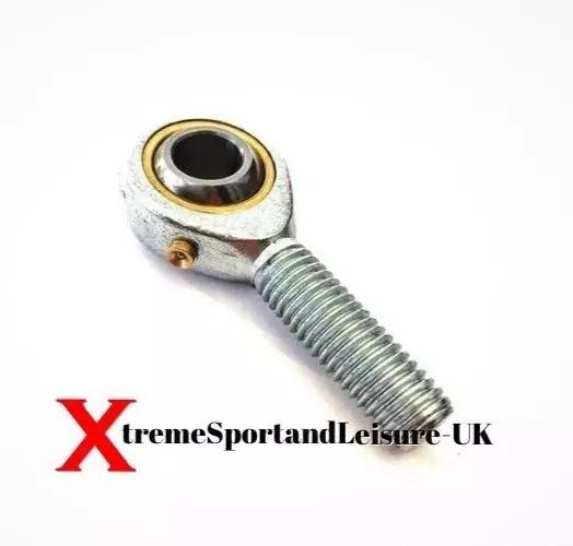 M6 6mm MALE LEFT HAND THREAD ROSE JOINT KART RACE RALLY TRACK ROD END UK SELLER