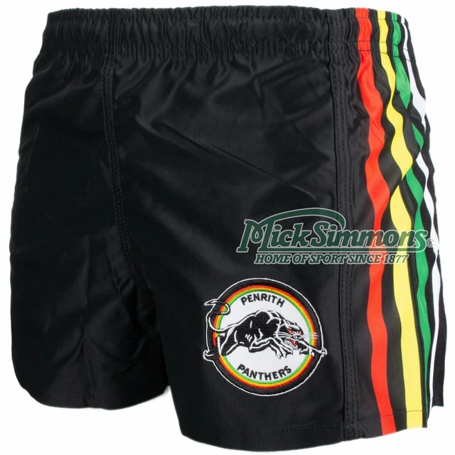 NEW PENRITH PANTHERS NRL Retro Supporter Rugby League Footy Mens Shorts