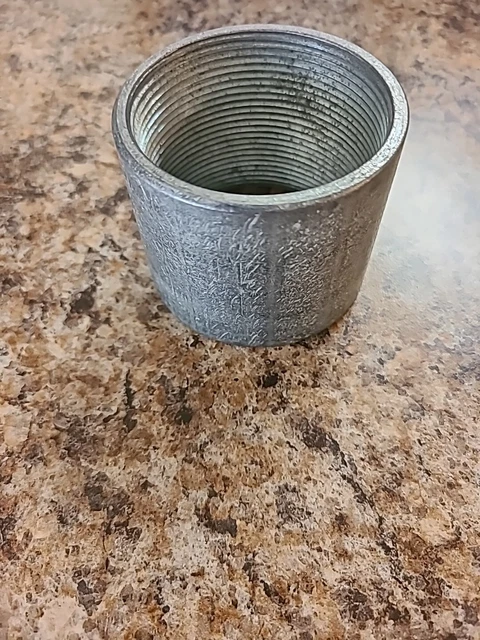 2-INCH GALVANIZED RIGID Conduit Coupling $8.00 - PicClick
