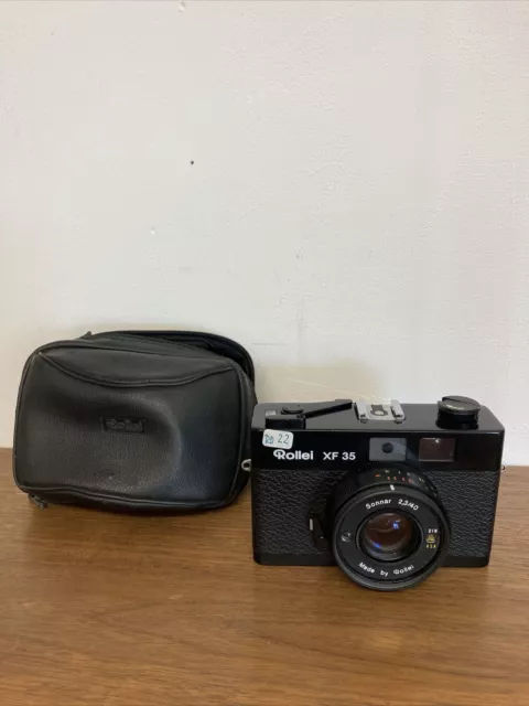 Alte Kamera Rollei XF 35 Camera Lens Sonnar 2,3/40 Old Vintage K3
