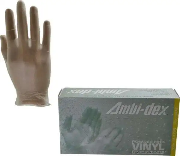 100 Pack PIP 64-435PF/S Disposable Gloves, Size Small, 5 mil, Synthetic