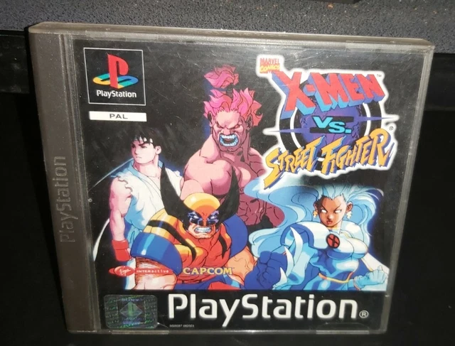 X-MEN VS STREET Fighter Completo ITA MULTI Playstation 1 PS1 PAL Ottime