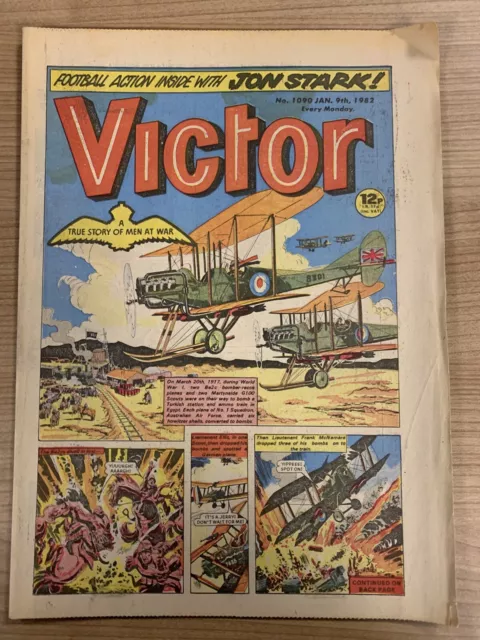 Victor comic No# 1090 January 9th 1982 Great Condition