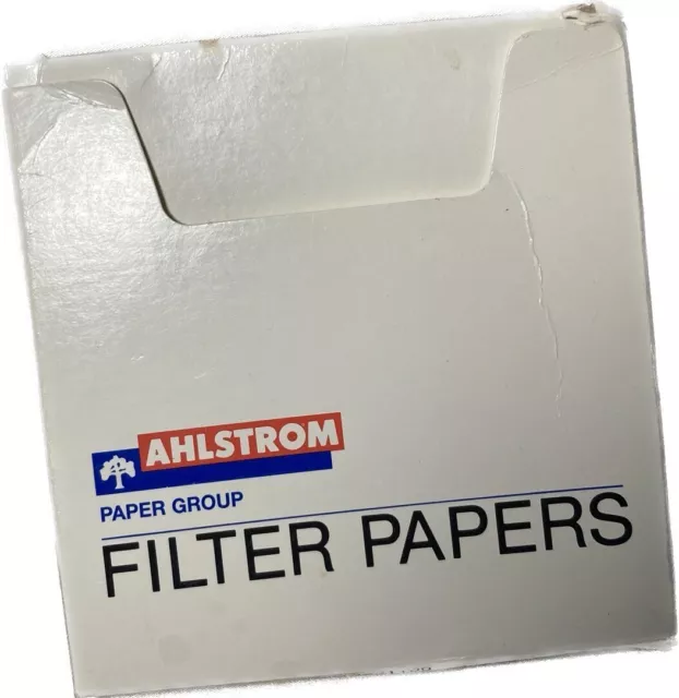 Ahlstrom Qualitative Filter Paper Fast 11cm 1 Pack 90 Circles Grade 613