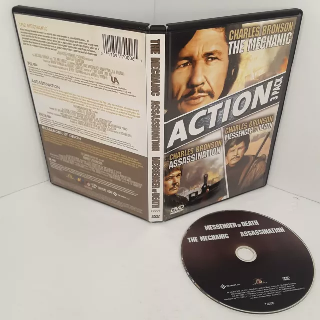 Charles Bronson Action 3 Pack DVD