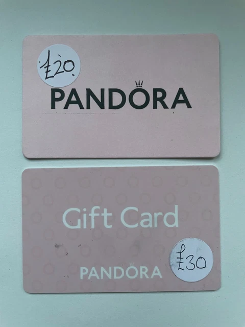 Buy pandora on sale gift card