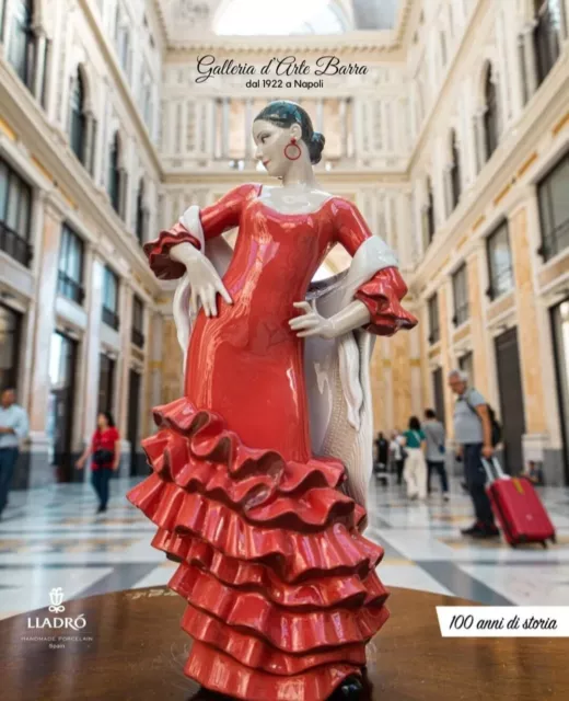 Lladró porcelana Lladro. Figura De Mujer, Alma de Flamenco